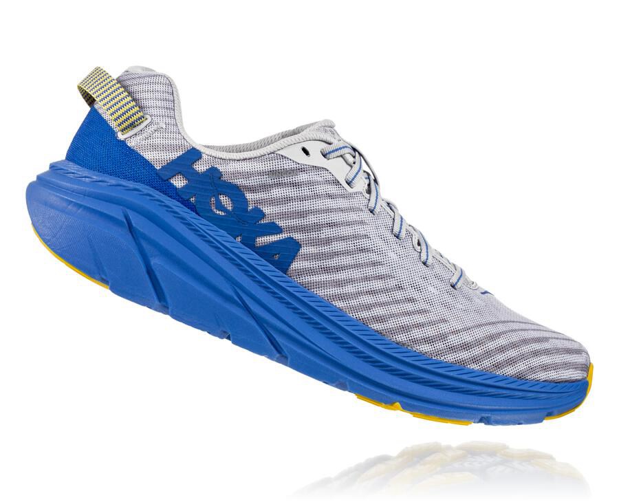 Zapatillas Running Hoka One One Hombre - Rincon - Gris/Azules - FST792465